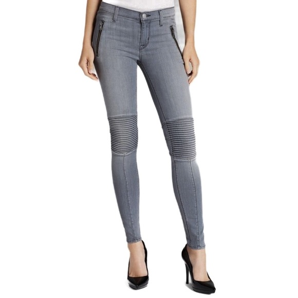 Hudson gray “stark moto pant” size 27 - Picture 2 of 8